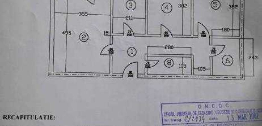 Apartament 3 camere ultracentral/Vandut