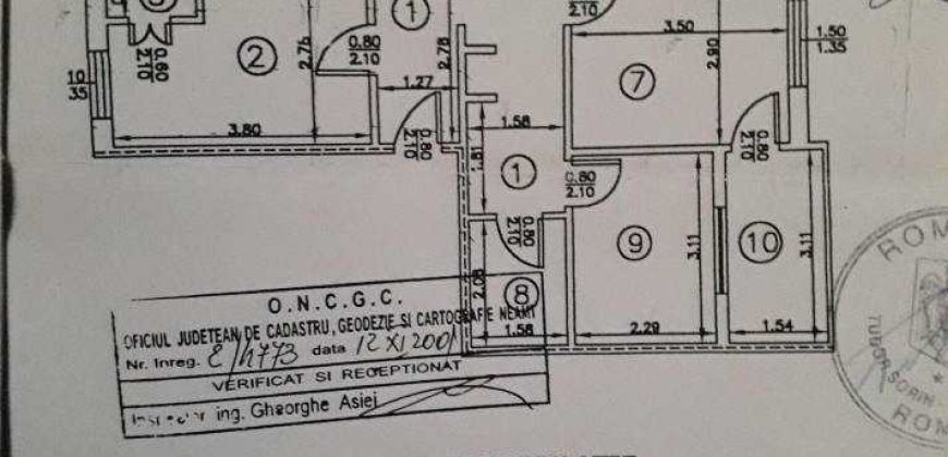 Apartament 4 camere etaj 3